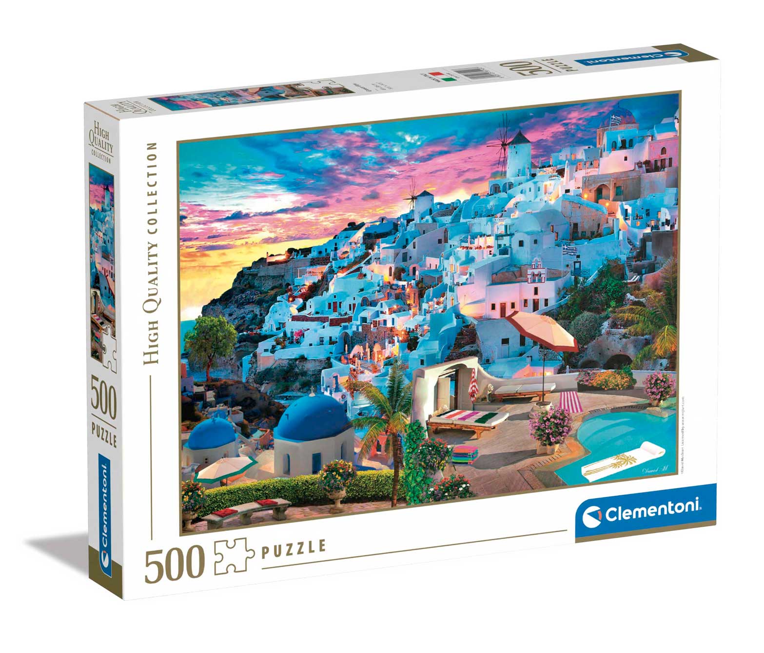 Comprar Puzzle Clementoni Vista de Grecia de 500 Piezas Clementoni35149