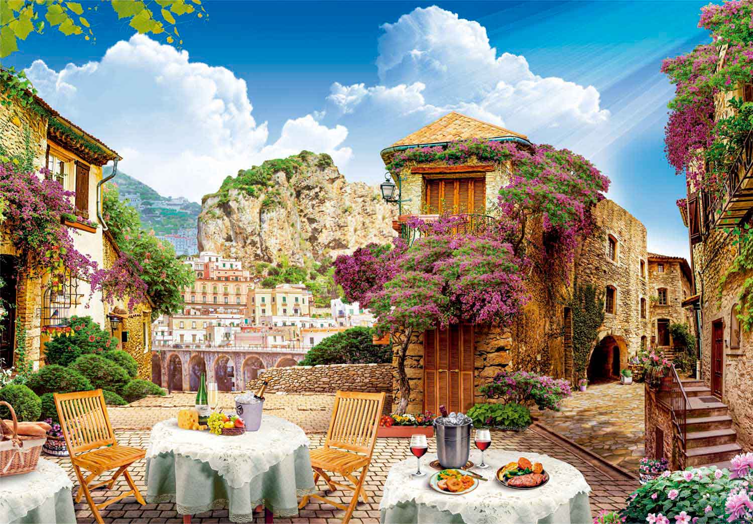 Puzzle Clementoni Vista Italiana de 1500 Piezas