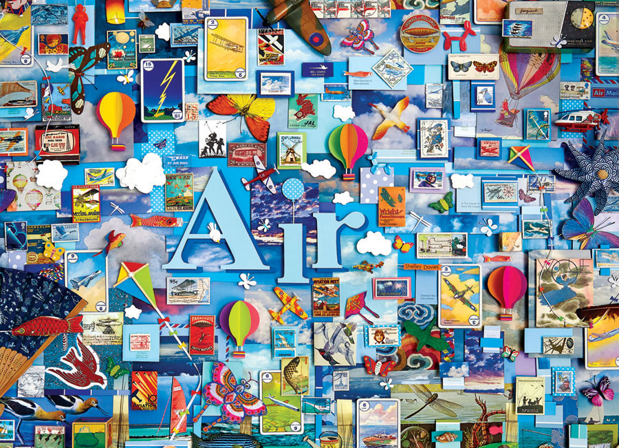 Puzzle Cobble Hill Aire de 1000 Piezas