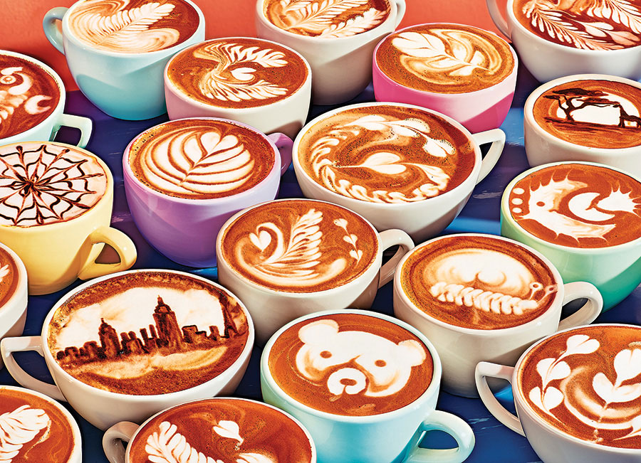 Puzzle Cobble Hill Cafés con Arte de 1000 Piezas