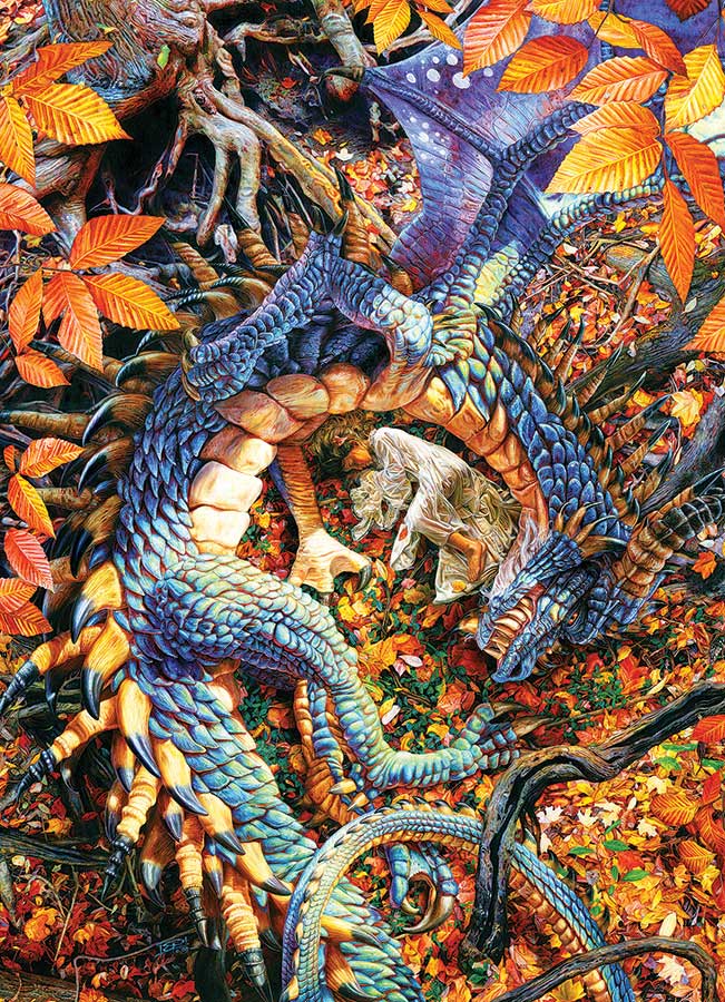 Puzzle Cobble Hill El Dragón de Abby de 1000 Piezas