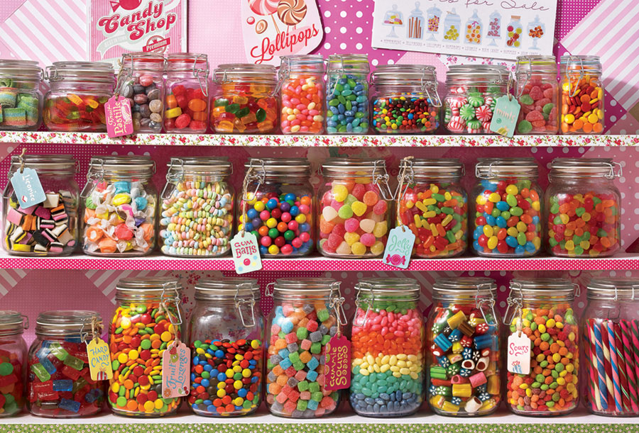 Puzzle Cobble Hill Tienda de Golosinas de 2000 Piezas