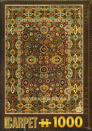 Puzzle D-Toys Alfombra Vintage de 1000 Piezas