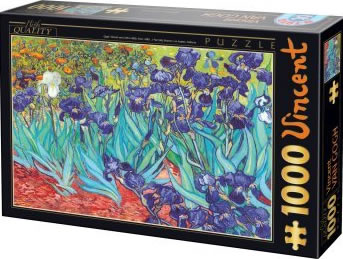 Puzzle D-Toys Lirios de 1000 Piezas
