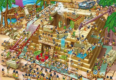Puzzle D-Toys Pirámide de Egipto de 1000 Piezas