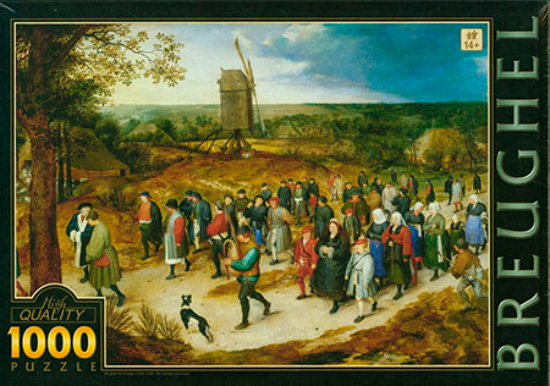 Puzzle D-Toys Procesión de Boda de 1000 Piezas
