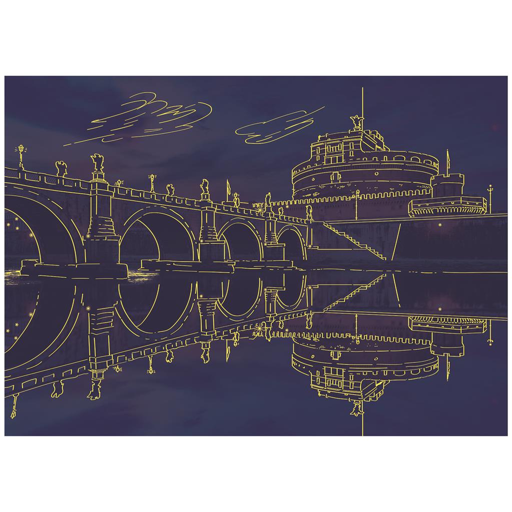 Comprar Puzzle Dino Neón Castel Sant'Angelo de 1000 Piezas Dino541290