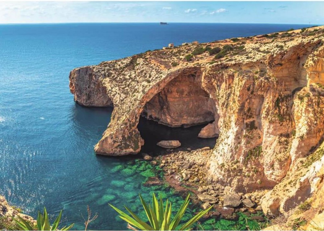 Puzzle Dino Playa de Malta de 500 Piezas