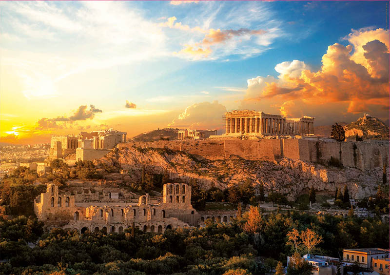 Puzzle Educa Acrópolis de Atenas de 1000 Piezas