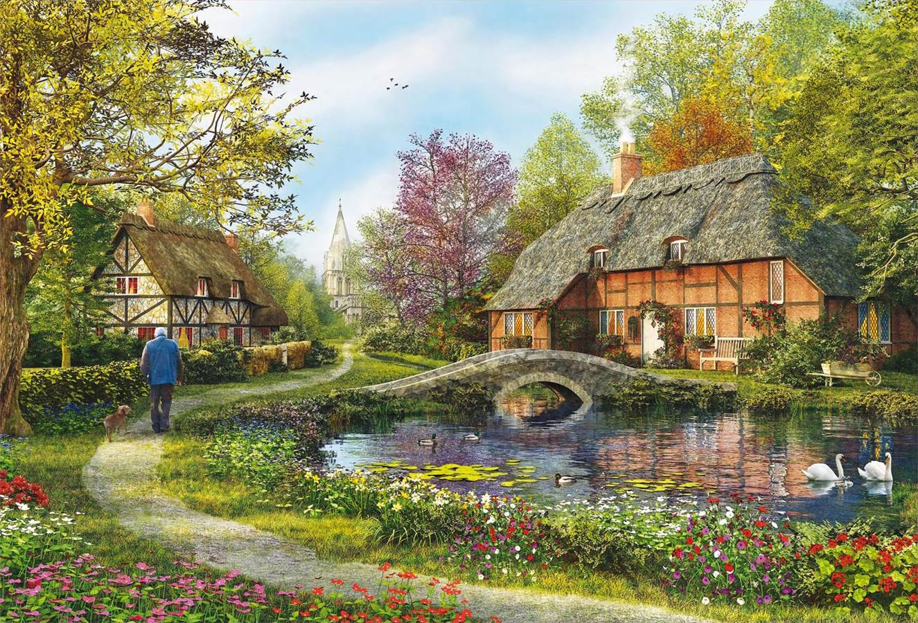 Puzzles Educa - Puzzle de 5000 Piezas Casa de Campo con ...