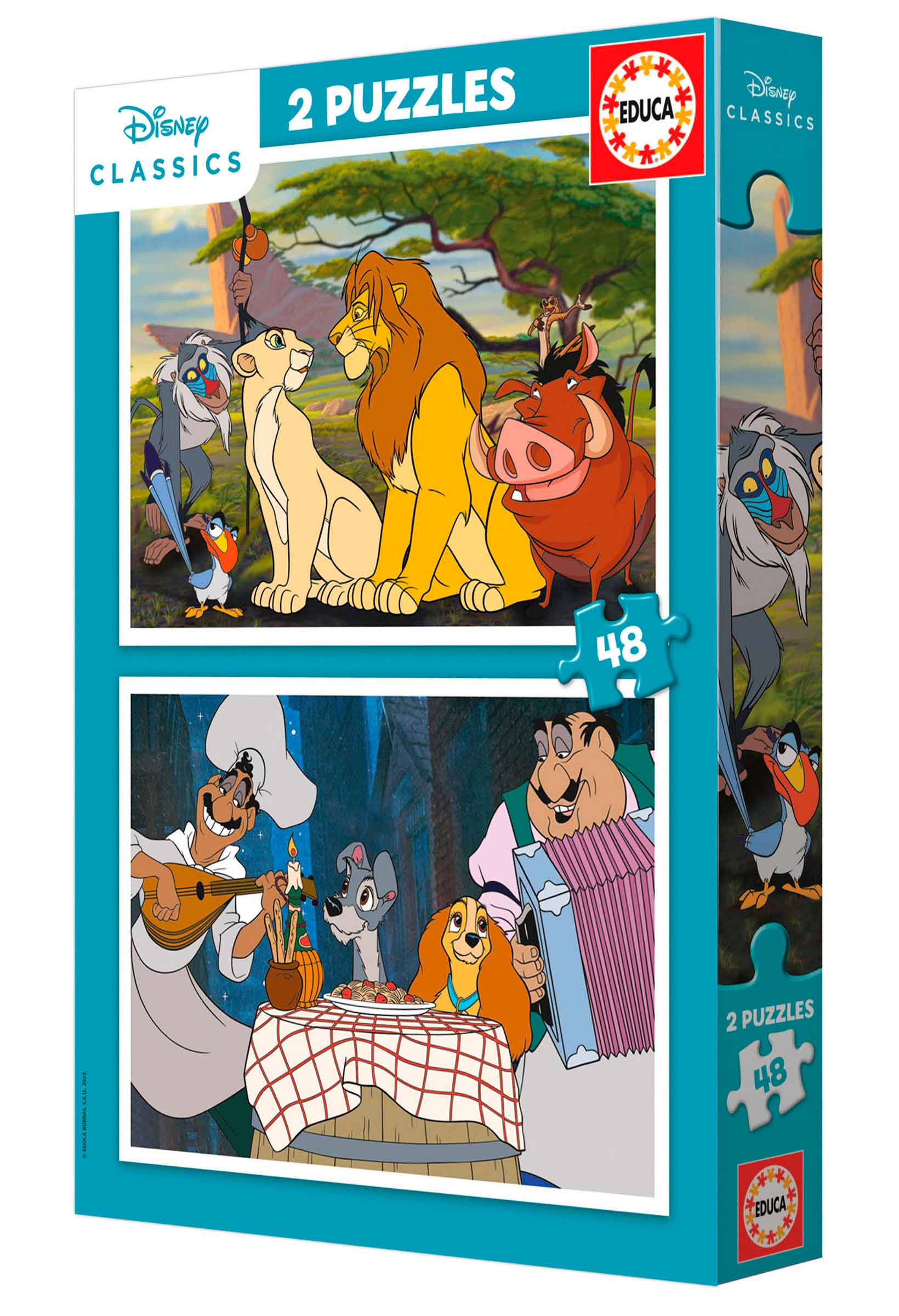 Comprar Puzzle Educa Disney Animals de x 48 Piezas Educa-19996