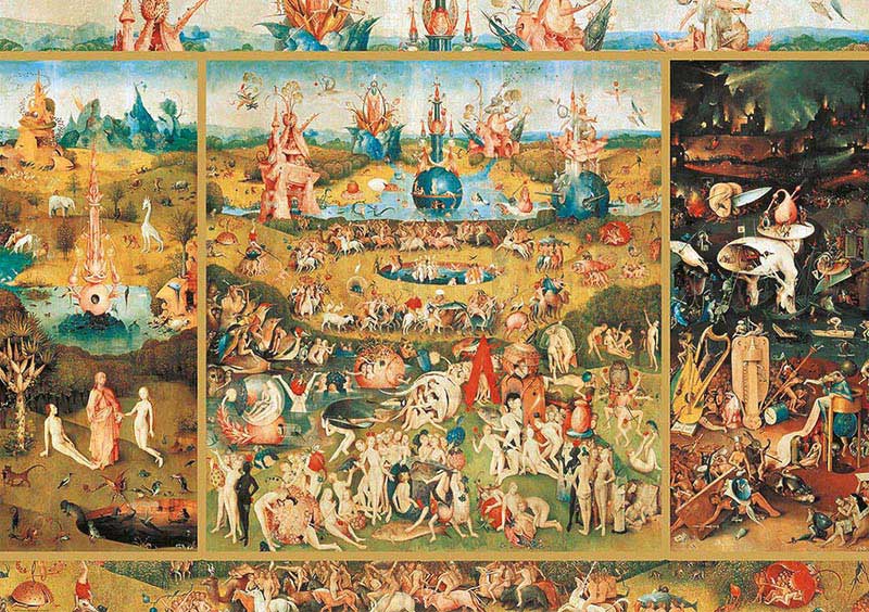 Puzzle Educa El Jardín de las Delicias de 2000 Piezas