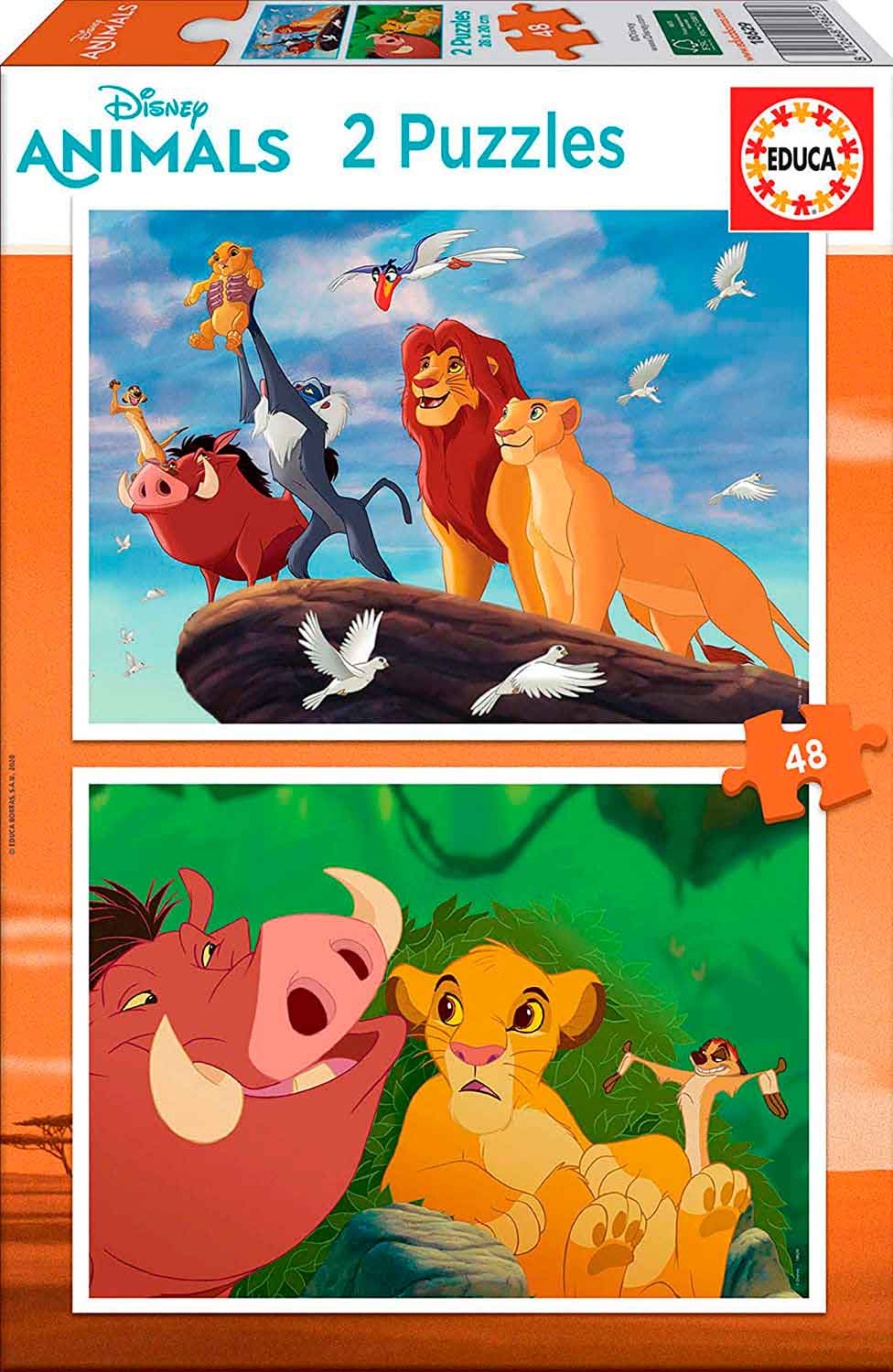 Comprar Puzzle Educa El Rey León de x 48 Piezas Educa-18629