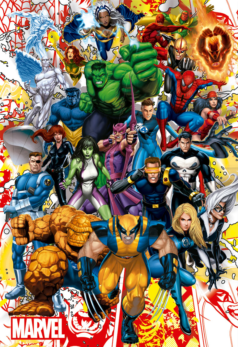 Comprar Puzzle Educa Héroes Marvel de 500 Piezas PZ