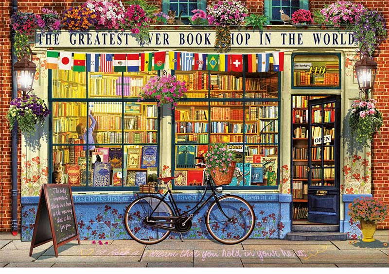 Puzzle Educa La Mejor Librería del Mundo de 5000 Piezas