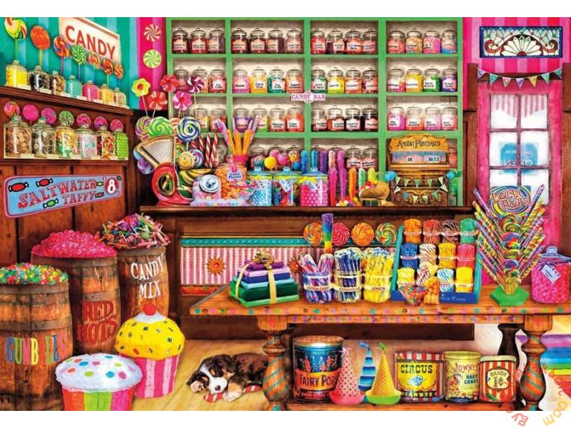 Puzzle o Trato, Puzzle Educa La Tienda de Dulces de 1000 Piezas