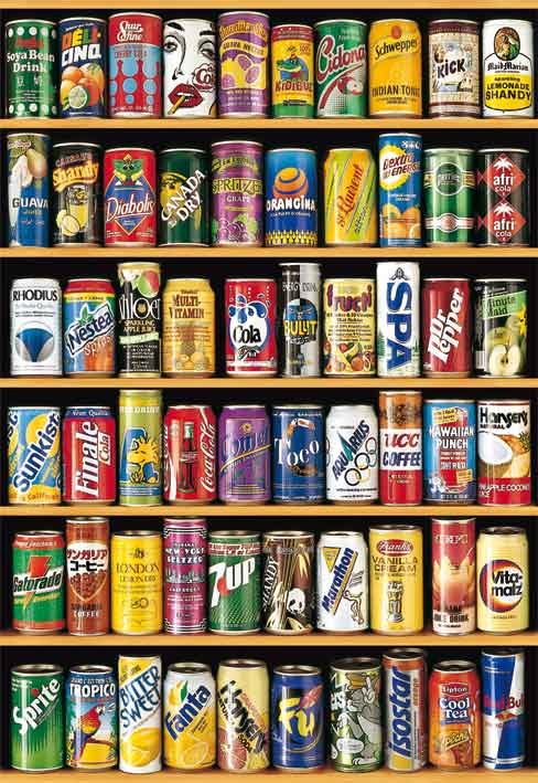 Puzzle Educa Latas de 1500 Piezas