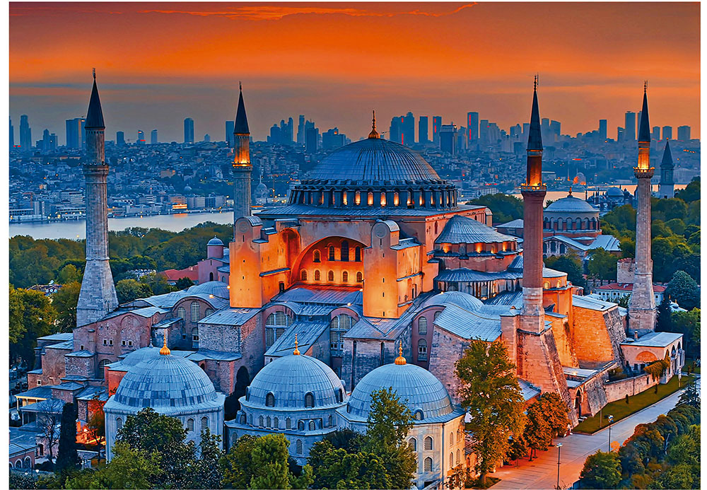 Puzzle Educa Mezquita Azul, Estambul de 1000 Piezas