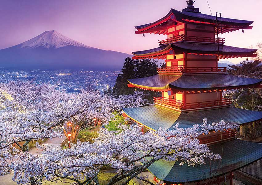 Puzzle Educa Monte Fuji, Japón de 2000 Piezas