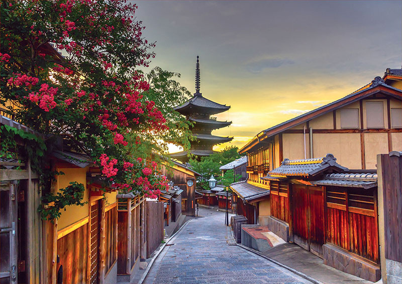 Puzzle Educa Pagoda Yasaka, Kioto, Japón de 1000 Piezas