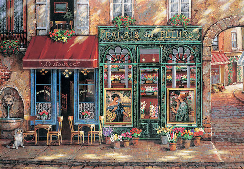 Puzzle Educa Palacio de las Flores de 1500 Piezas