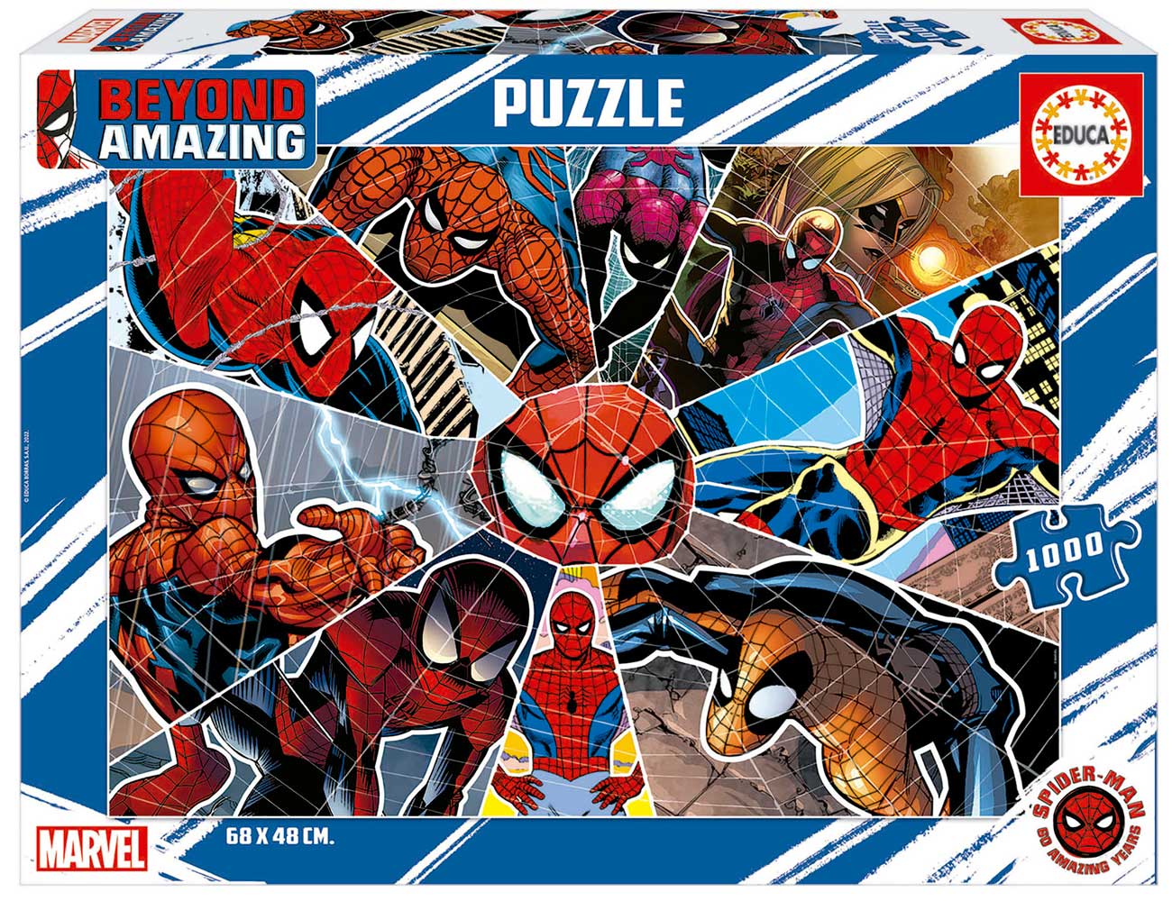 Puzzle Educa Spiderman Beyond Amazing de 1000 Piezas