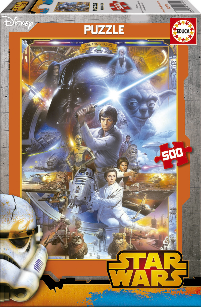 Puzzles Educa - Puzzle de 500 Piezas Star Wars