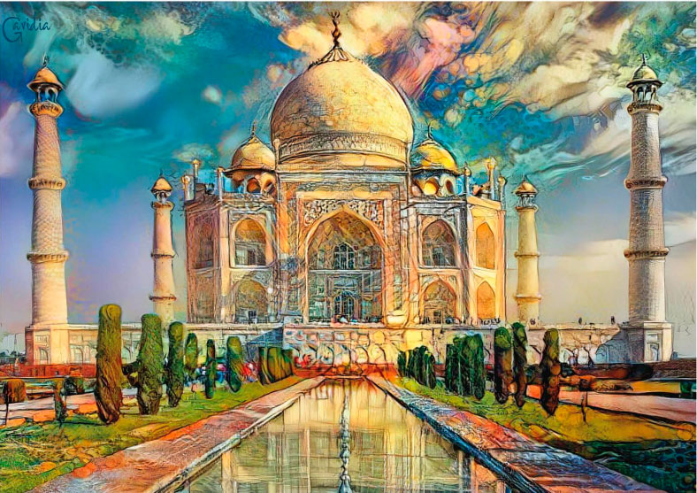Puzzle Educa Taj Mahal de 1000 Piezas
