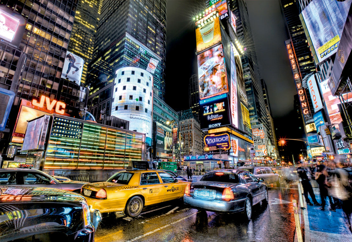 Puzzle Educa Times Square, Nueva York de 1000 Piezas