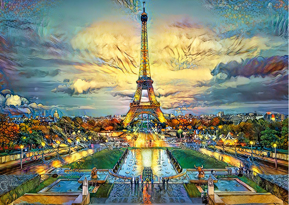 Puzzle Educa Torre Eiffel de 500 Piezas