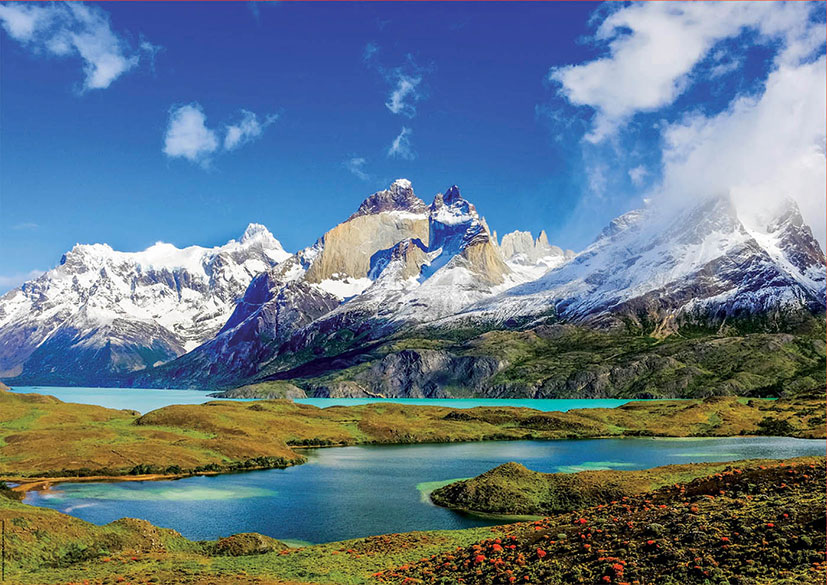 Puzzle Educa Torres del Paine, Patagonia de 1000 Piezas