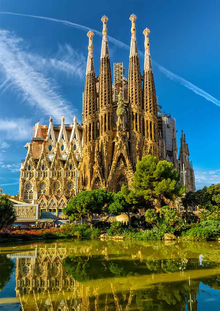 Puzzle Enjoy Basílica de la Sagrada Familia, Barcelona 1000 Pzs