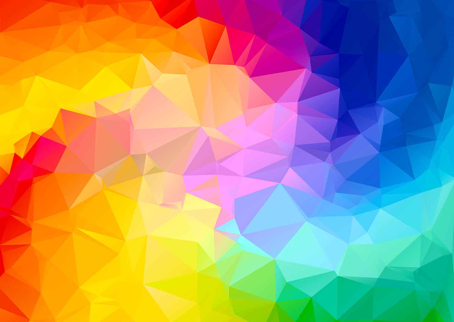 Puzzle Enjoy Degradado de Colores Poligonal de 1000 Pzs