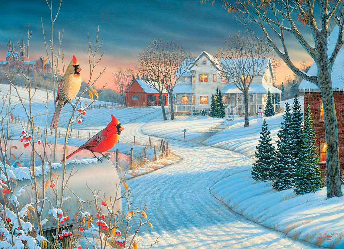 Puzzle Eurographics Cardenales del Campo de 1000 Piezas