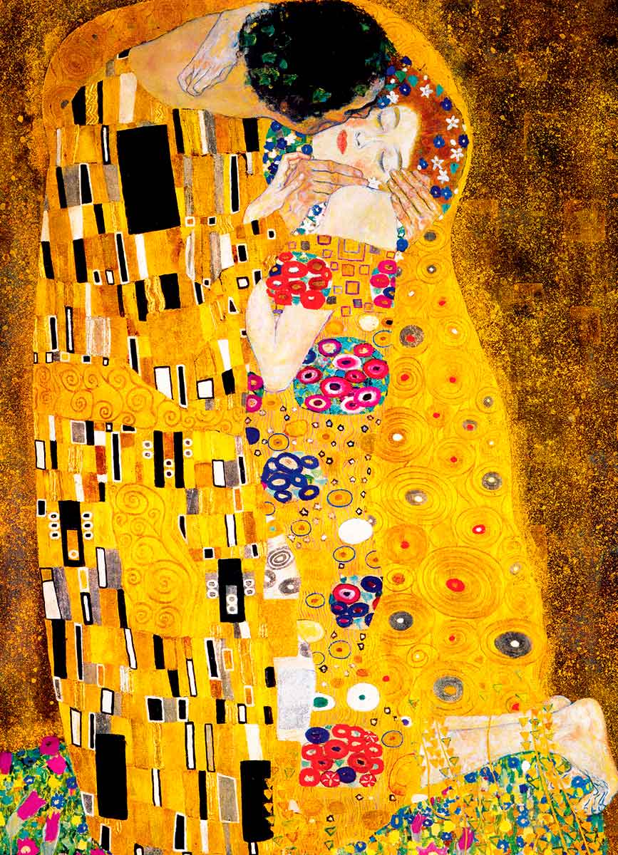 Comprar Puzzle Eurographics El Beso G. Klimt, de Piezas - EUROGRAPHICS-6000-4365