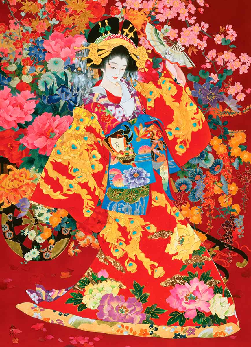 Puzzle Haruyo Morita Eurographics Geisha Agemaki de 1000 Piezas