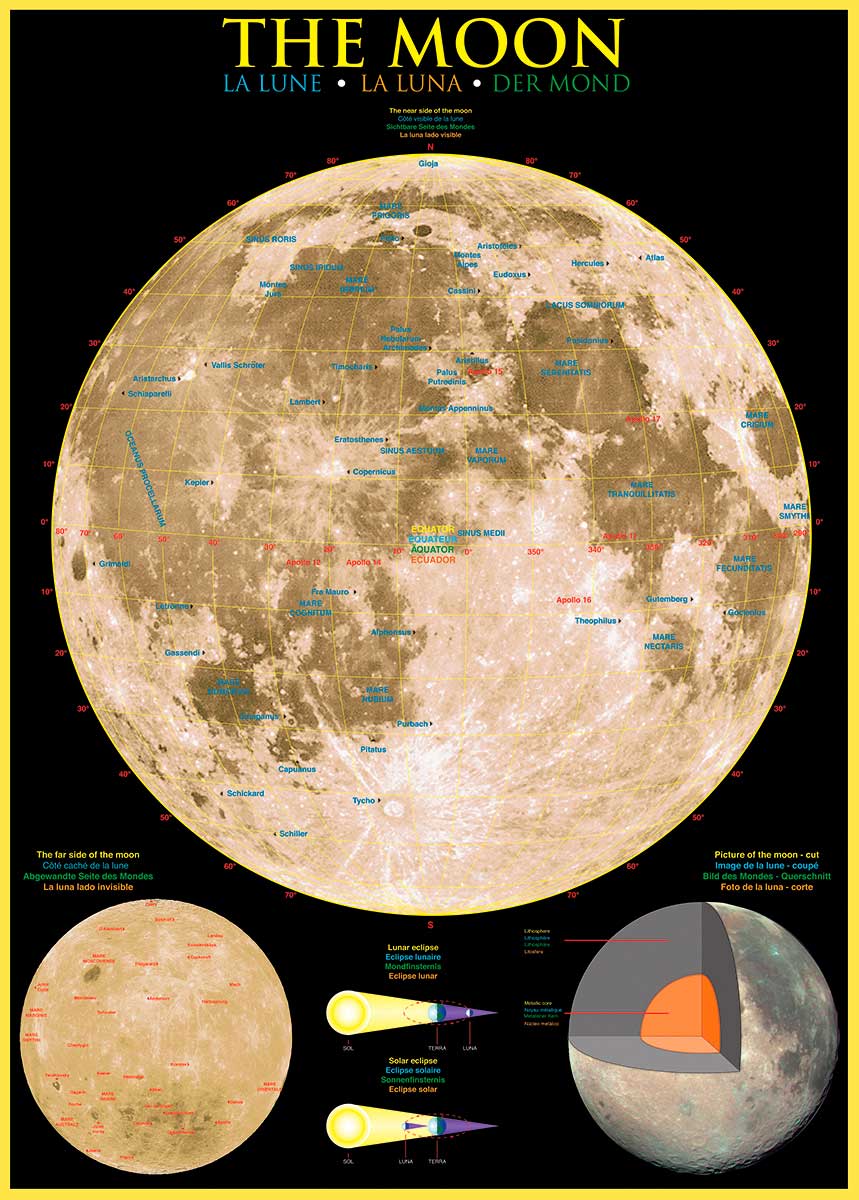 Puzzle Eurographics La Luna de 1000 Piezas