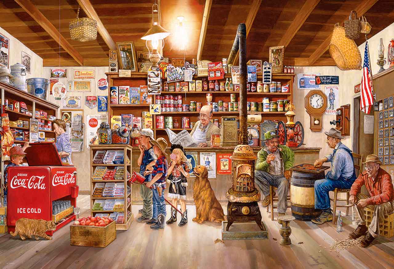Puzzle Eurographics La Tienda de 2000 Piezas