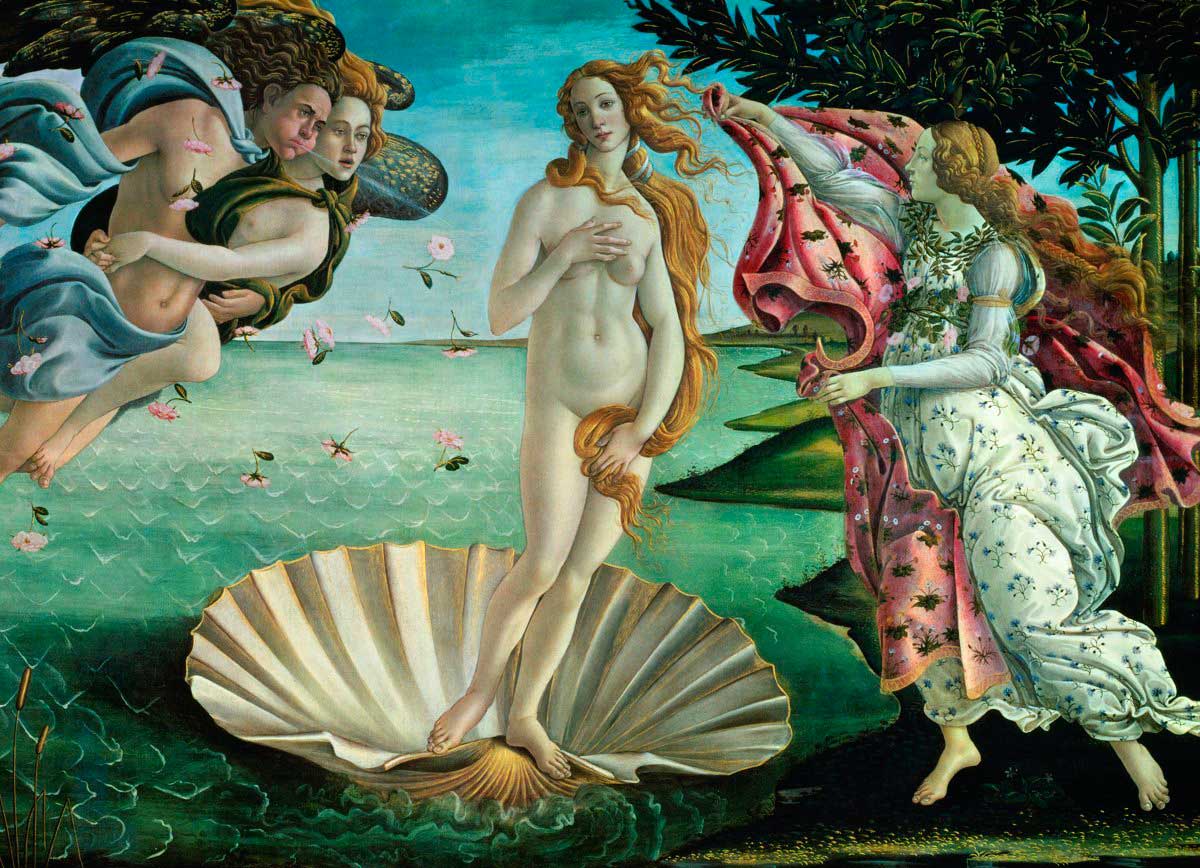 Comprar Puzzle Eurographics Nacimiento de Venus de 1000 Piezas