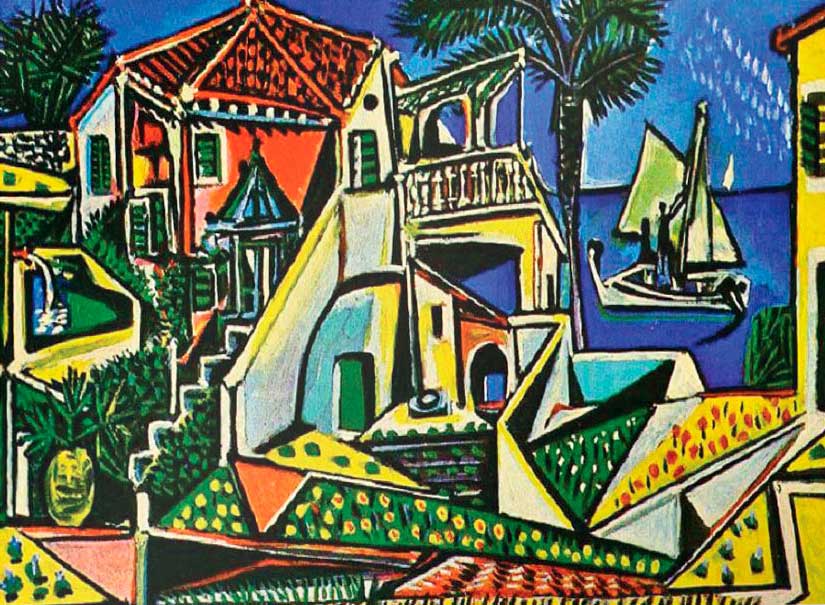 Puzzle Eurographics Paisaje Mediterráneo de 1000 Pzs