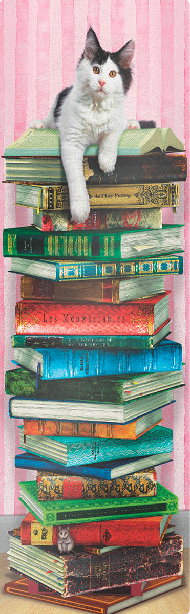 Puzzle Eurographics Panorama Gato Académico de 1000 Pzs