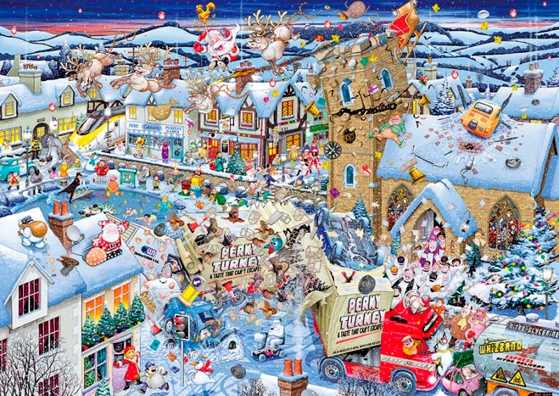 Puzzle Gibsons I Love, La Navidad de 1000 Piezas