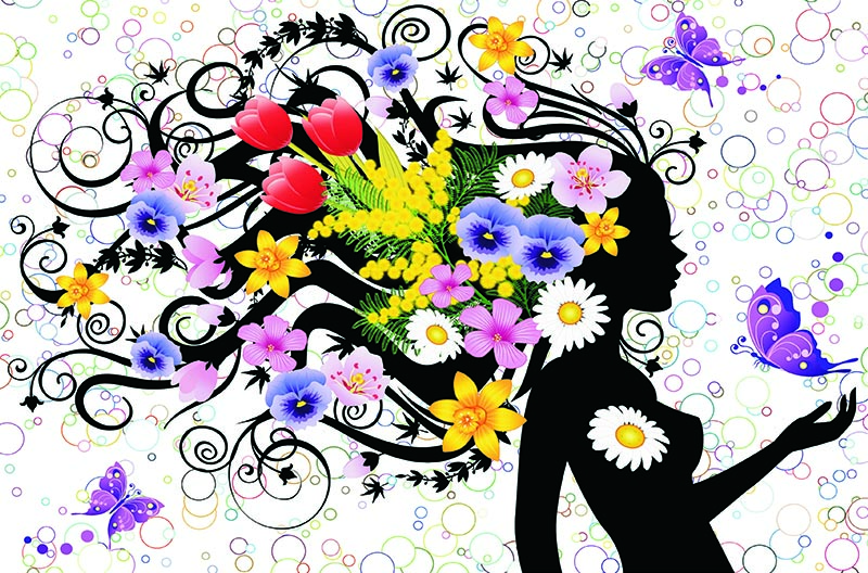 Puzzle Gold Hada de la Primavera de 1000 Piezas