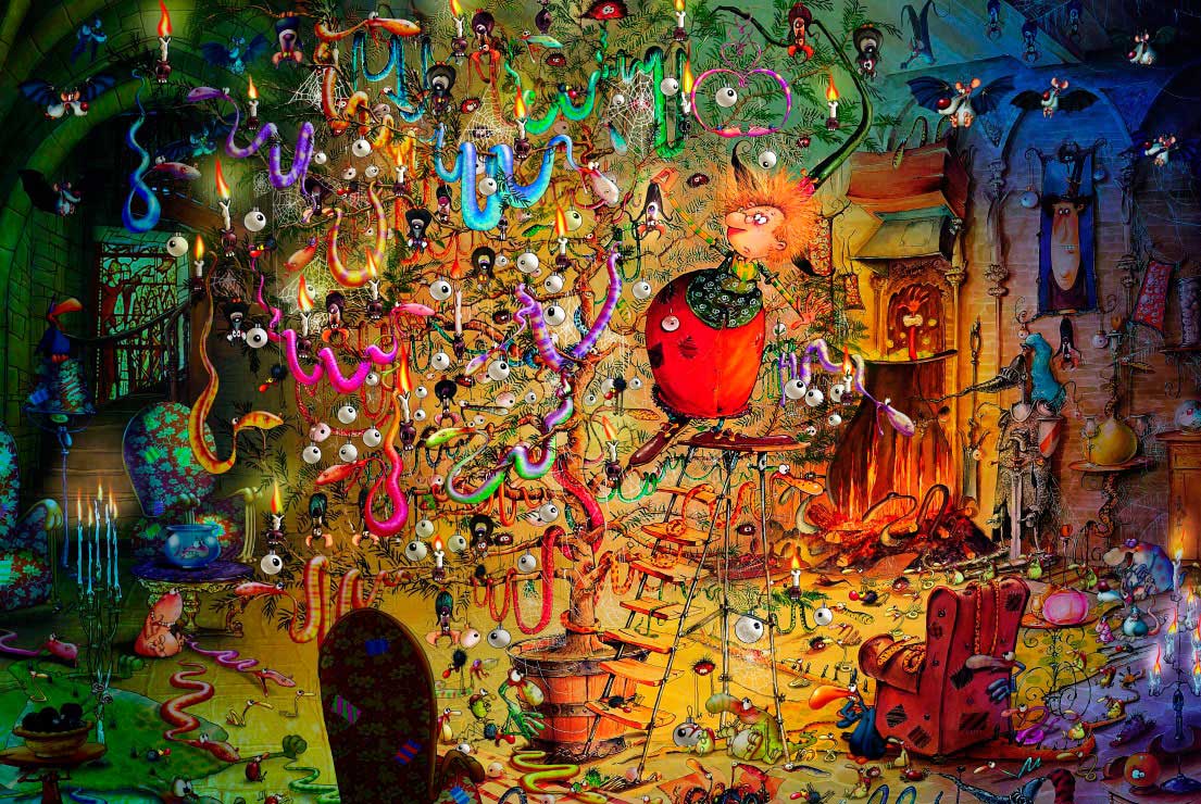 Puzzle Grafika La Bruja de 2000 Pzs