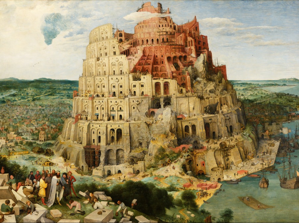 Puzzle Grafika La Torre de Babel de 2000 Piezas