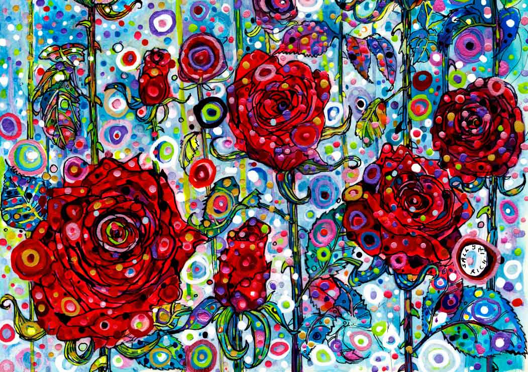 Puzzle Grafika Rosas de 1500 Piezas