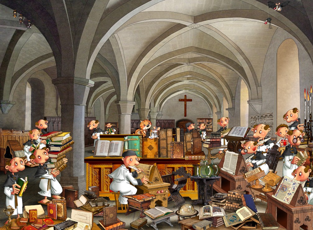 Puzzle Grafika Scriptorium de 2000 Pzs