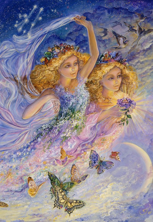 Puzzle Grafika Signo del Zodíaco Géminis de 1000 Piezas