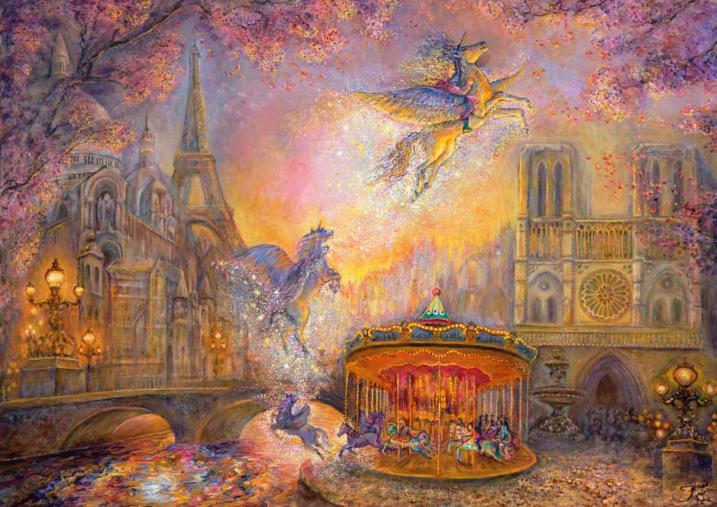 Puzzle Grafika Tiovivo Mágico de 2000 Piezas