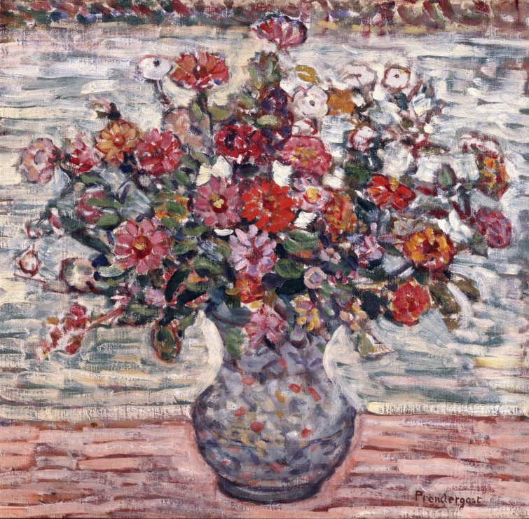 Puzzle Grafika Zinnias en un Jarrón de 1000 Piezas